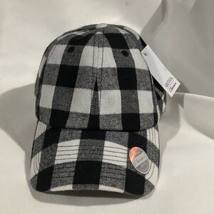 KBETHOS Monochrome Plaid Cap